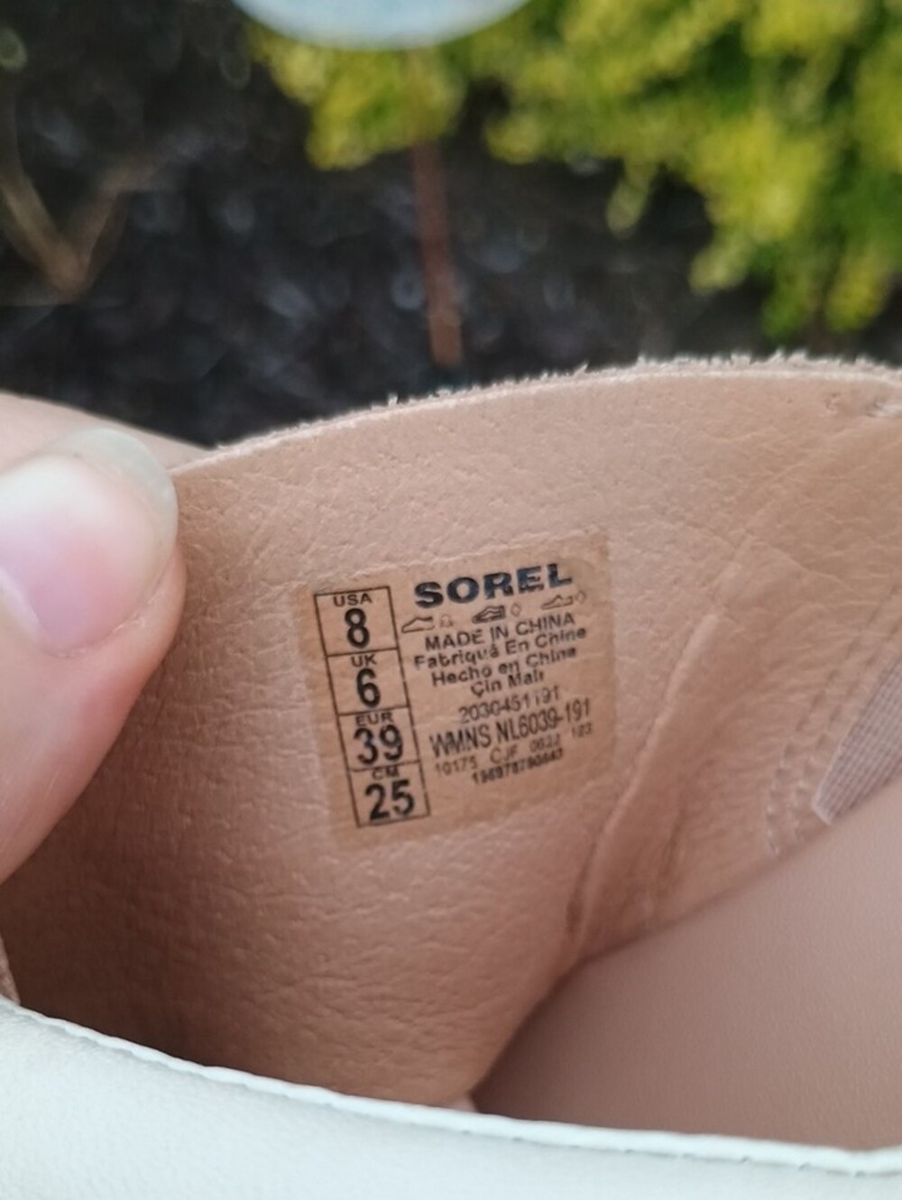 Sorel Cameron Flatform Water Resistant Leather Puff Mule Sandal Women's Size 8 - Picture 8 of 12